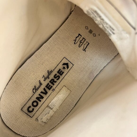 Converse Chuck 70 Hi Vis Mens Size 10 Orange Pink Walking Shoes Sneakers - Picture 8 of 10